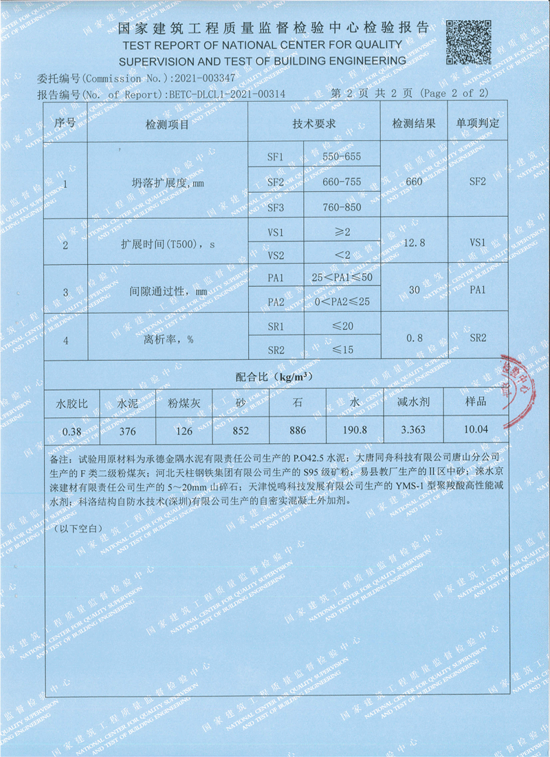 开云平台官网入口网页版
检测报告